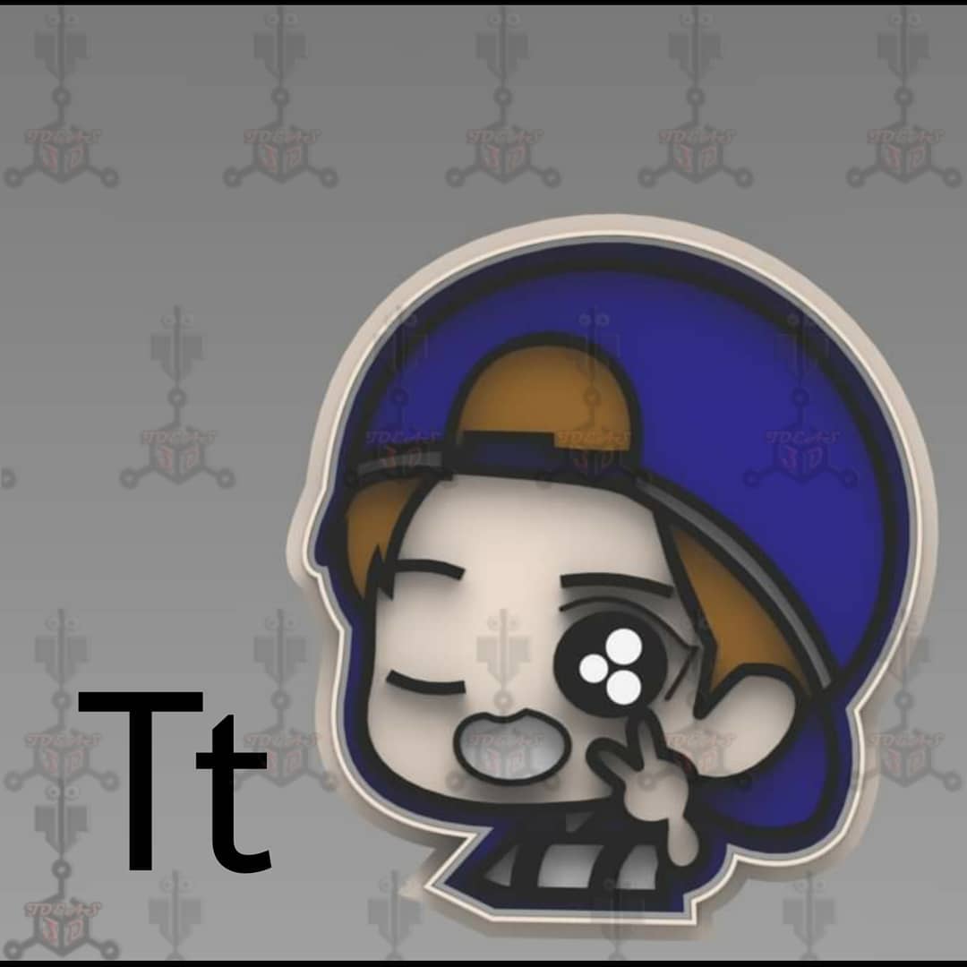 BTS TT cortador de galletas 2 UND