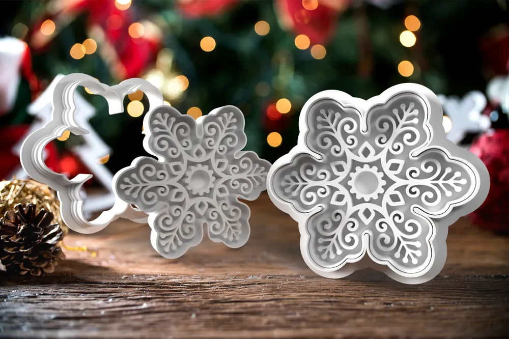 Hojuela Cortado Cortador De Galletas 4 UND