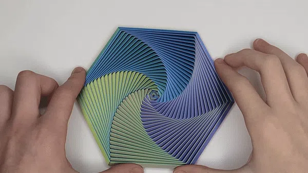 Hexágono giratorio antiestrés 2UND